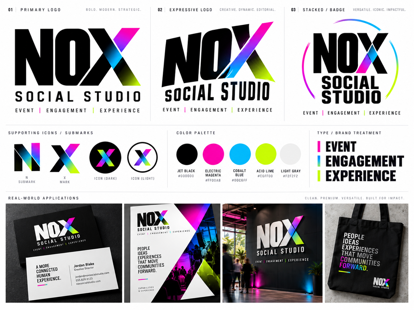 Official NOX Social Studio logo