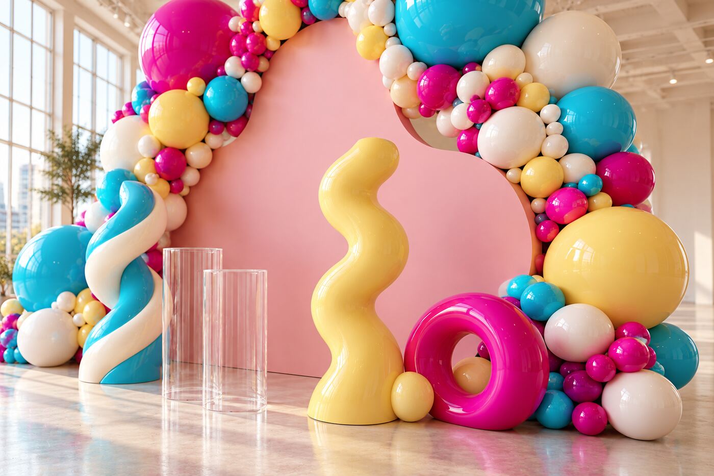 Candy Current original event installation, secondary vignette view
